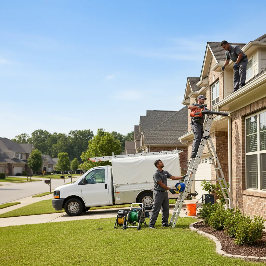 Home Gutter Service in Warthen, GA near me